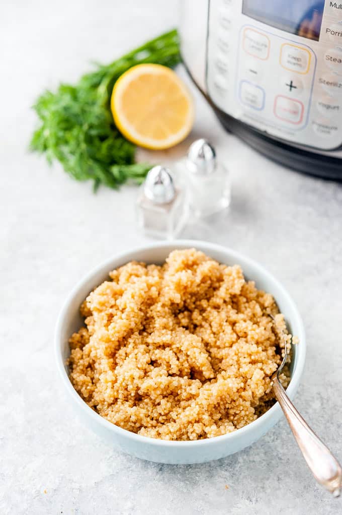Instant Pot Lemon Quinoa